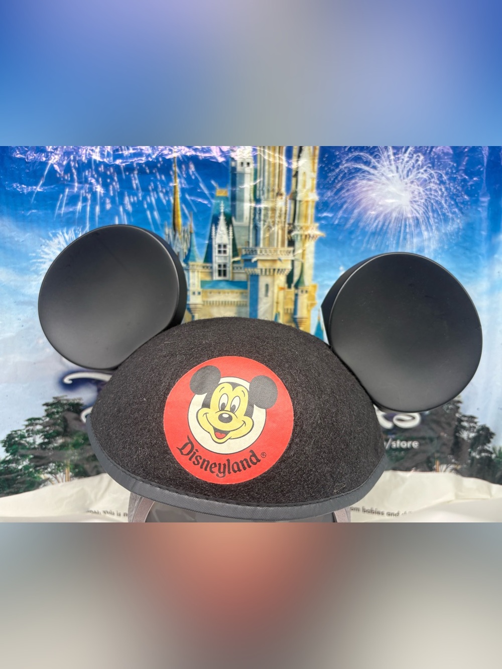 Vintage Style Disneyland Mickey Mouse Ears Personalized Jon